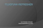 Flugfunk- Refresher