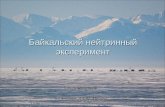 Байкальский нейтринный эксперимент