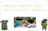 ANNUAL REPORT  2013  Asia Pacific Region