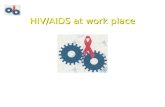 HIV/AIDS at work place