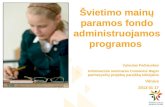 Švietimo mainų paramos fondo administruojamos programos