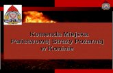 Komenda Miejsk a Państwowej Straży Pożarnej  w Koninie