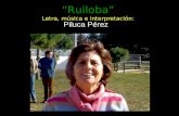 “Ruiloba” Letra, música e interpretación: