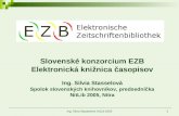 Slovenské konzorcium EZB Elektronická knižnica časopisov