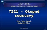 TZ21 – Otopné soustavy