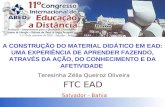 Teresinha Zélia Queiroz Oliveira FTC EAD