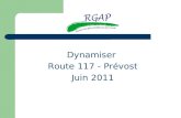 Dynamiser  Route 117 - Prévost Juin 2011
