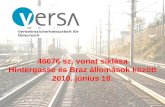 46676  sz. vonat siklása Hintergasse  és  Braz  állomások között 2010 . június 16.