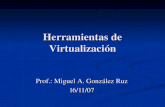 Herramientas de Virtualización