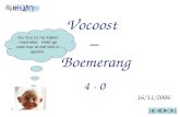 Vocoost  –  Boemerang