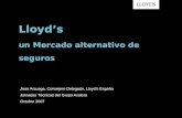Lloyd’s  un Mercado alternativo de seguros