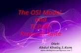 The OSI Model  and TCP/IP  Protocol Suite