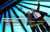 Rapport d’Activités 2008-2009
