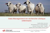 Data Management en recherche clinique vétérinaire