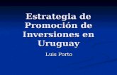 Estrategia de Promoción de Inversiones en Uruguay