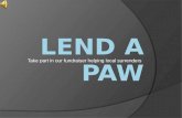 Lend a paw