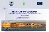 INNAN-Projektet Insteg för Nysvenskar på Arbetsmarknaden Nolaskogs