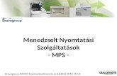 Menedzselt Nyomtatási Szolgáltatások - MPS -