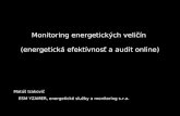 Monitoring energetických veličín  (energetická efektívnosť a audit online)