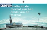 Media en de moraal van het einde van de moraal