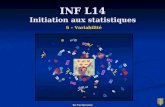 INF L14 Initiation aux statistiques 6 – Variabilité