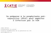 Se préparer à la prophylaxie pré-exposition (PPrE) pour empêcher l’infection par le VIH