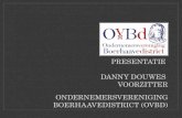 P resentatie Danny Douwes  voorzitter Ondernemersvereniging Boerhaavedistrict (OVBD)