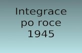Integrace po roce 1945