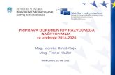 Mag. Monika Kirbiš Rojs Mag. Franci Klužer Nova Gorica, 31. maj 2013