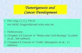 Tumorigenesis and  Cancer Development