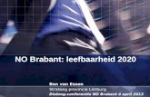 NO Brabant: leefbaarheid 2020