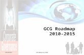 GCG Roadmap 2010-2015