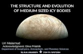 THE STRUCTURE AND EVOLUTION OF MEDIUM SIZED ICY BODIES