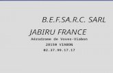 B.E.F.SA.R.C. SARL JABIRU FRANCE