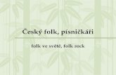 Český folk, písničkáři