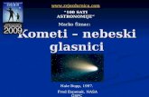 Kometi – nebeski glasnici