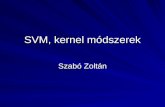 SVM, kernel módszerek