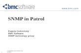 SNMP in Patrol