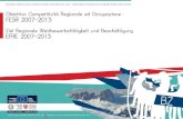 Programma operativo Competitività regionale ed occupazione  CRO