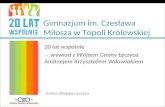Gimnazjum im. Czesława Miłosza w Topoli Królewskiej