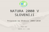 NATURA 2000 V SLOVENIJI