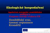 Společná evropská zemědělská politika a Program rozvoje venkova ČR