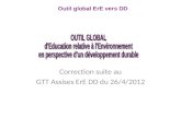 Correction suite au GTT Assises ErE DD du 26/4/2012
