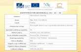Identifikátor materiálu: EU - 22 -  33