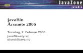 javaBin  Årsmøte 2006