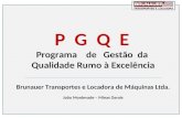 P  G  Q  E Programa    de   Gestão  da  Qualidade Rumo à Excelência
