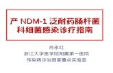 产 NDM-1 泛耐药肠杆菌科细菌感染诊疗指南