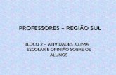 PROFESSORES – REGIÃO SUL