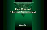 Heat Pipe and Thermal Management