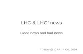 LHC & LHCf news
